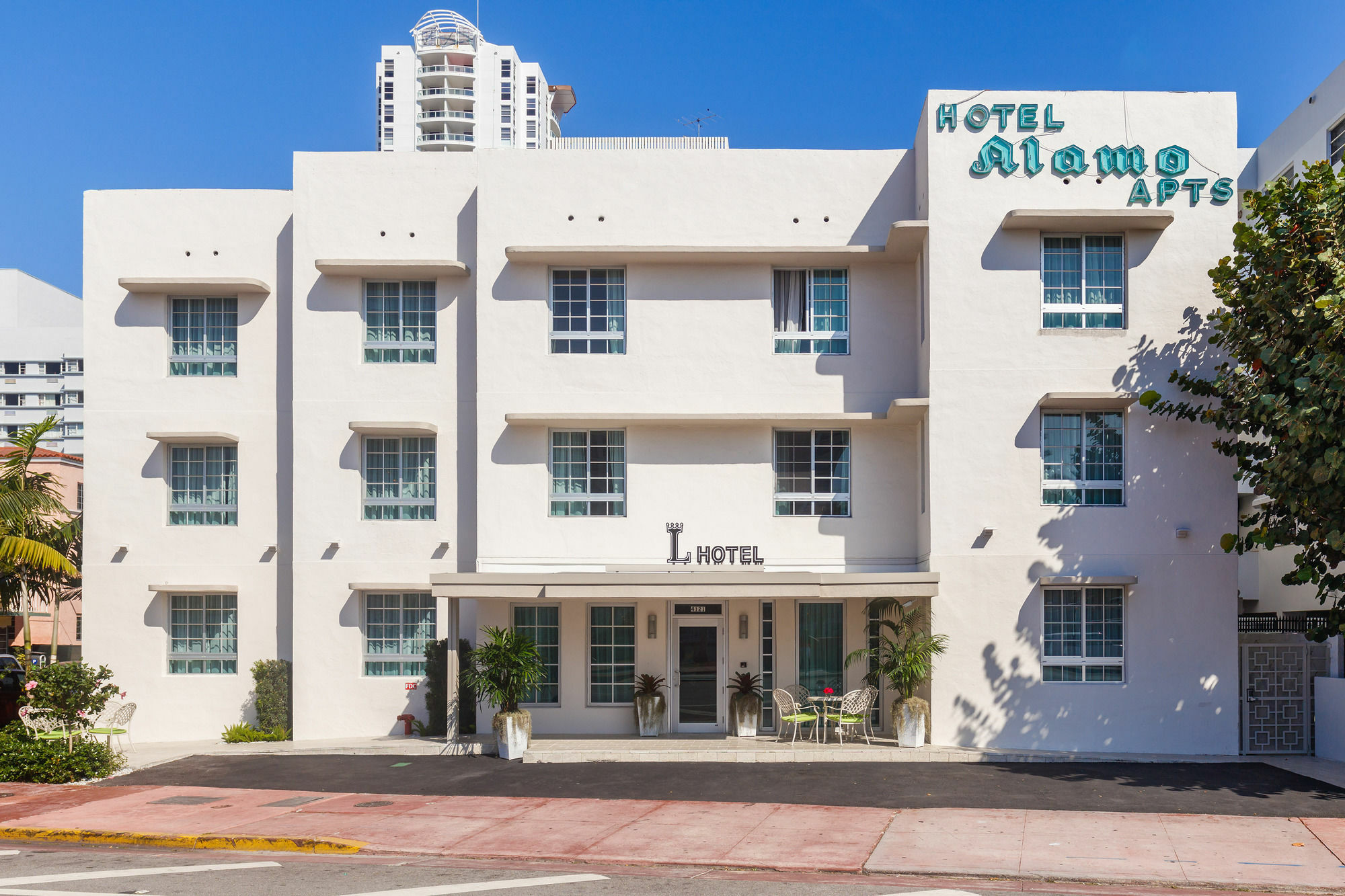 Alamo Hotel Miami Beach Eksteriør billede